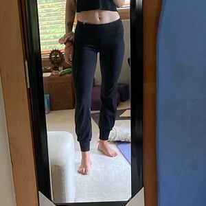 Black lululemon joggers